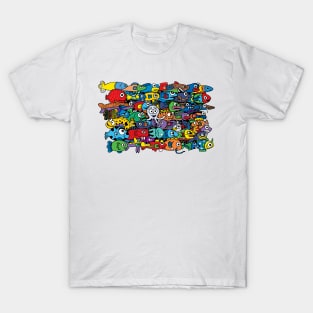 doodle marine life T-Shirt